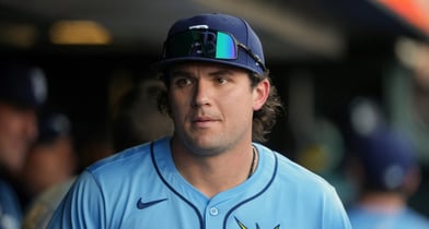 탬파베이 레이스에서 활약한 밥 시모어가 이사이 이적을 추진한다. 사진은 탬파베이에서 활약한 시모어의 모습. /사진=로이터