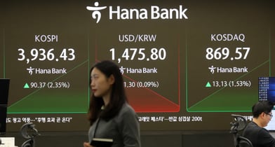 [티타임] 코스피, 외국인 매도 전환에 3840선 후퇴… 코스닥도 내림세