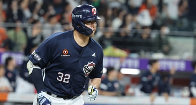 김재환이 두산 베어스를 떠나 새 팀을 찾는다. 사진은 두산에서 활약한 김재환. /사진=뉴스