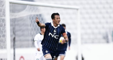 서울 이랜드가 창단 첫 1부 리그 승격을 노린다. 사진은 서울 이랜드 주장 김오규. /사진=서울 이랜드 제공