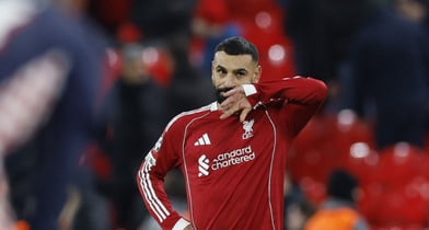 리버풀 공격수 모하메드 살라가 구단과 갈등으로 출전 선수 명단에서 제외됐다. 사진은 리버풀에서 활약 중인 살라. /사진=로이터