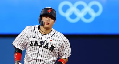 무라카미 무네타카가 시카고 화이트삭스와 2년 총액 3400만달러에 계약했다. 사진은 2021년 월드배이스볼클래식에 일본 대표로 출전한 무라카미 무네타카. /사진=로이터