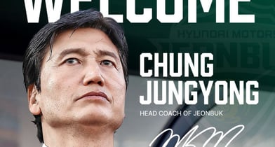 전북 현대모터스가 11대 사령탑으로 정정용 전 김천 상무 감독을 선입했다. 사진은 전북에 새 사령탑으로 부임한 정정용 감독. /사진=전북 현대모터스 제공