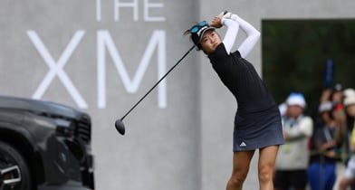 교포 선수인 그레이스 김(호주)의 에비앙 챔피언십 역전 우승이 2025년 미국여자프로골프(LPGA) 투어 10대 뉴스 1위에 선정됐다. 사진은 그레이스 김. /사진=뉴시스