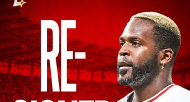 SSG랜서스가 외국인 타자 기예르모 에레디아, 투수 미치 화이트를 잡는데 성공했다. 사진은 29일 SSG와 재계약에 성공한 에레디아. /사진=SSG랜더스 인스타그램 캡처