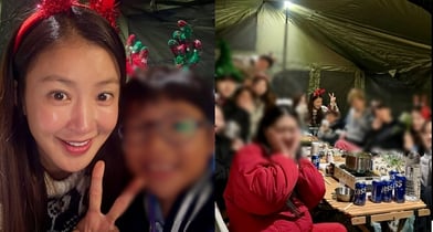 배우 이시영이 '캠핑장 민폐' 논란에 휩싸였다. 사진은 배우 이시영이 인스타그램에 게재한 캠핑장 모습. /사진=이시영 인스타그램 캡처