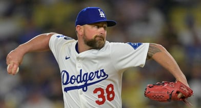 커비 예이츠가 LA에인절스로 이적한다. 사진은 다저스에서 활약한 예이츠. /사진=로이터