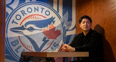 토론토 블루제이스로 이적한 오카모토 가즈미가 월드베이스볼 출전할 것을 선언했다. 사진은 토론토에 입단한 오카모토. /사진=토론토 블루제이스 엑스(X) 캡처 