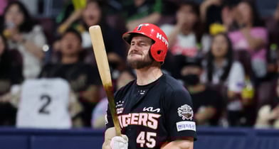 KIA타이거즈에서 활약했던 패트릭 위즈덤이 시애틀 매리너스와 마이너리그 계약을 체결했다. 사진은 KIA에서 활약한 위즈덤. /사진=뉴스