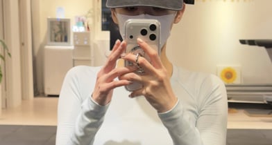 듀오 다비치의 강민경이 운동으로 채운 일상을 공개했다.  사진은 강민경이 지난 9일 자신의 인스타그램 스토리에 올린 사진. /사진=강민경 인스타그램 캡처