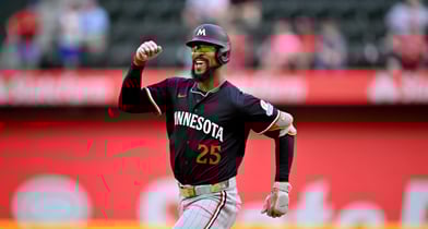 미네소타 트윈스 외야수 바이런 벅스턴이 미국 야구대표팀에 합류한다. 사진은 미네소타에서 활약한 벅스턴. /사진=로이터