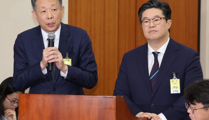 김광일 "우선협상자 말한 적 없어"… 홈플러스 매각 국감서도 '안갯속'