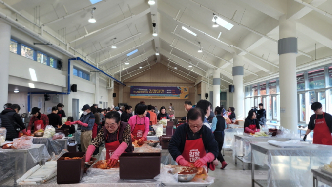 '빛고을 김장대전' 매출 20억원 돌파 '역대 최대'