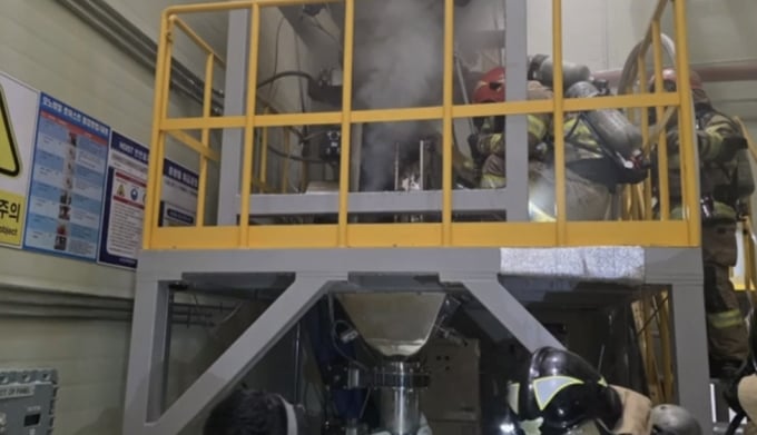 코오롱생명과학 김천공장 화재… 40분 만에 진화