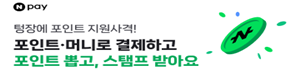 포인트 · 머니 결제하면