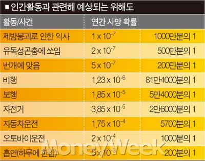 정작 큰 위험에 무감각해서 놓치는 기회