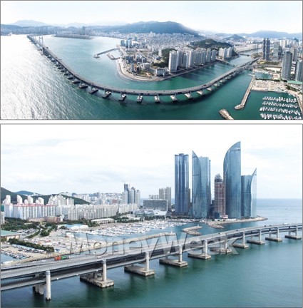 72층서 본 광안대교에 “와!”