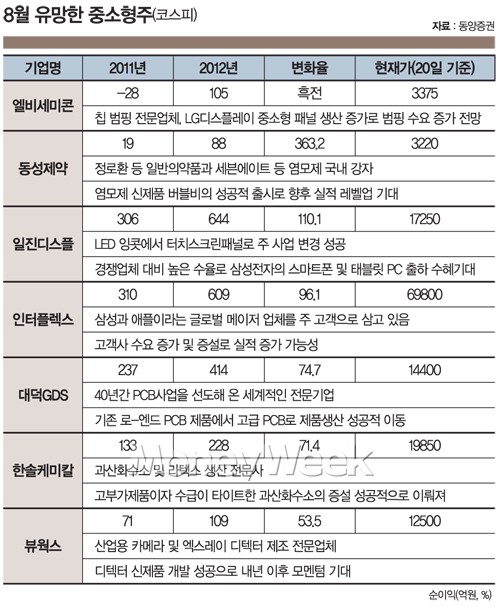 대형주 주춤… 이제는 중소형주에 주목할 때