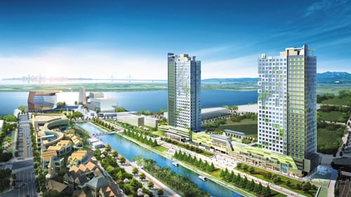 송도 센트럴파크 푸르지오시티