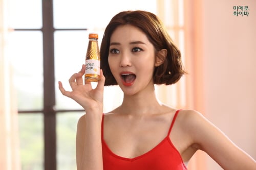 현대약품, 탤런트 고준희와 '미에로 CF' 첫 촬영