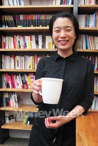 이슬기 까페 꼼마 2호점장(사진=지영호 기자)