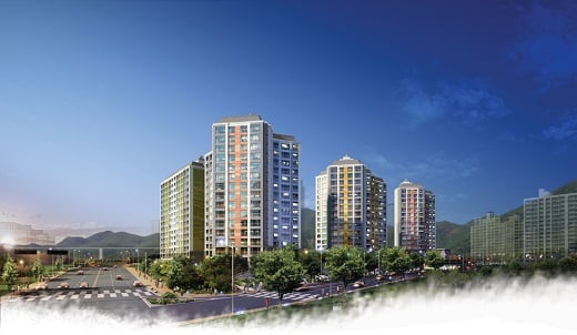 광교산 자이 투시도/자료제공=GS건설