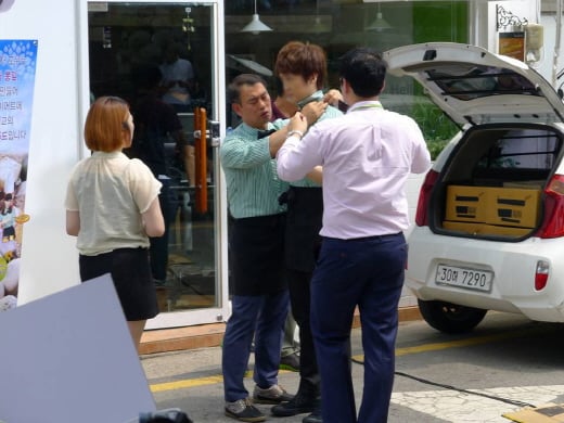 MBC수목드라마 ‘투윅스’에 공개된 '피자' 매장 촬영 공개..