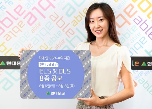 현대증권, ELS 6종·DLS 2종 공모