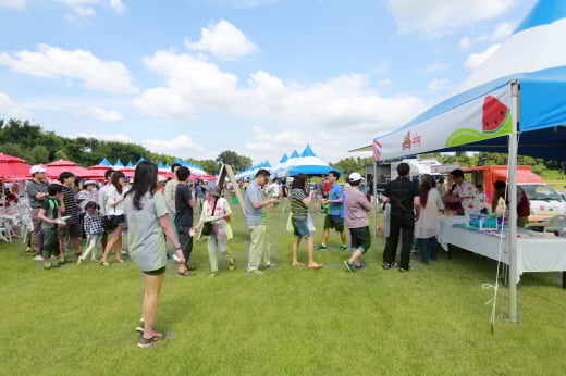 BBQ, ‘암참 레이버 데이 피크닉’ 참가.. 올리브유 소개시간 가져