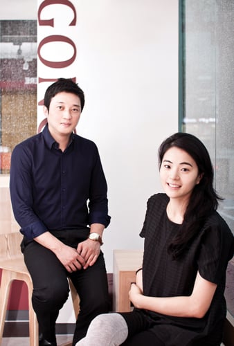 김두진 본부장(좌) 김여진 대표
