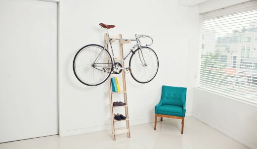 자전거를 거치한 라트바움/이미지=그람스 제공