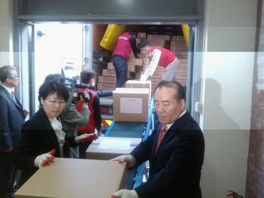 광주시교육청, 2014대학수학능력시험지 인수