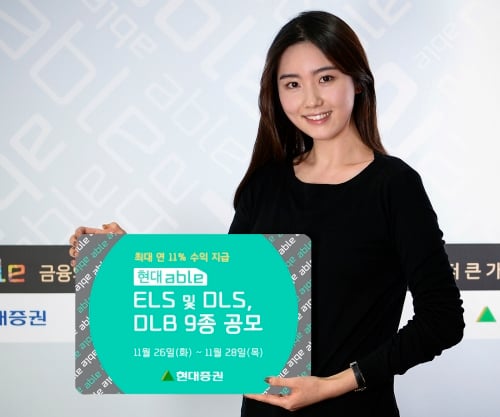 현대증권, ELS·DLS·DLB 공모