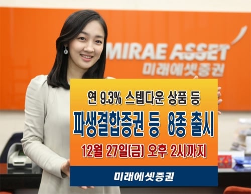 미래에셋증권, 파생결합증권 8종 출시