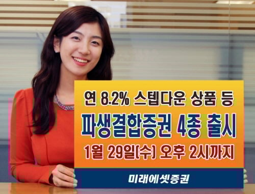 미래에셋증권, 파생결합증권 4종 출시