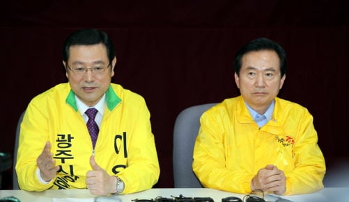 강운태·이용섭, 후보 단일화 전격 합의