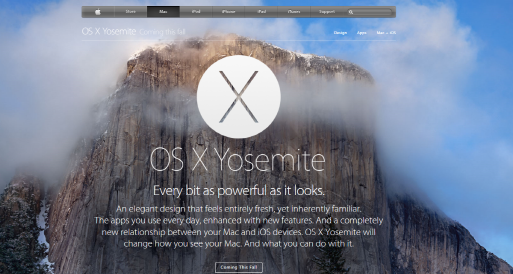 애플 OS X 신버전 ‘요세미티’, 겉모습부터 기능까지 완벽 변신