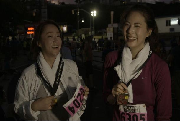 '트렌디 로드'박지윤, 괌 국제 마라톤 상위권 완주…'우사인지윤!'