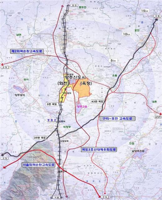 양주신도시 옥정지구위치도.(자료제공=LH)