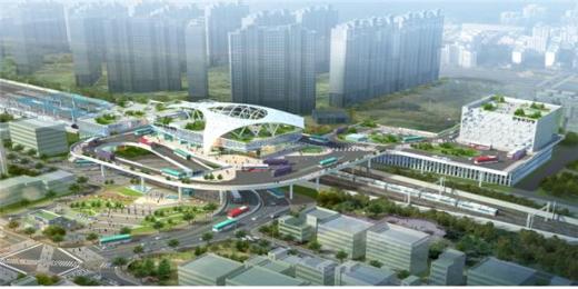 오산역 환승센터 조감도.(사진제공=한국철도시설공단)