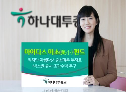 하나대투증권, 마이다스 美小 중소형주 펀드 출시