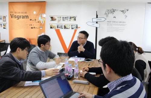 세상 멘토링 프로그램 현장. 