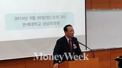 ▲ 이명훈 한국프랜차이즈산업협회 부회장 (사진=강동완 기자)