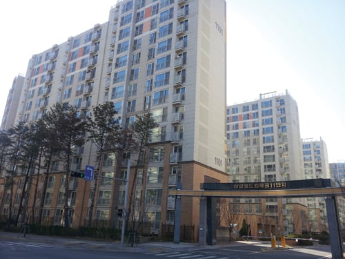 상암동 DMC 인근 상암월드컵파크11단지 전경