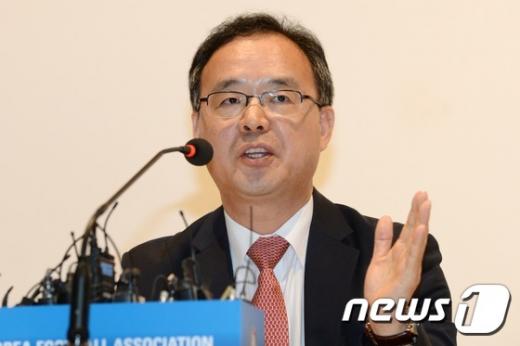 이용수 대한축구협회 기술위원장 /사진제공=뉴스1 정회성 기자