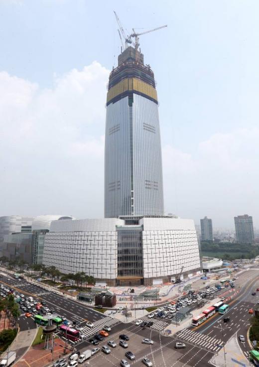 잠실 제2 롯데월드 현장/사진=머니투데이 DB