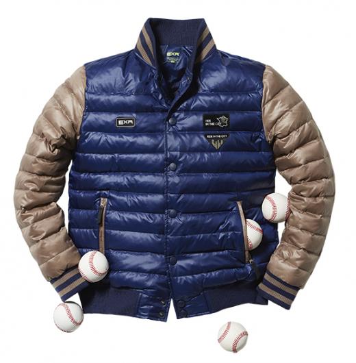 [ITEM PICK] 야구재킷의 재해석…EXR, 베이스볼 다운재킷 출시