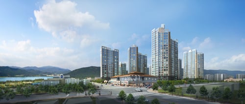 양산신도시 '양우내안애 5차', 3차에 이어 수요관심 높아