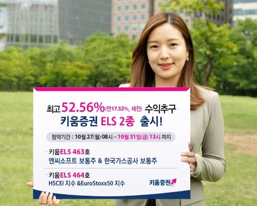키움증권, ELS 2종 판매
