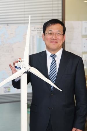 ▲ 김성섭 씨에스윈드 대표